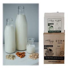 YEIJO - Bolsas o Filtros para leches vegetales Reutilizables Rectangular