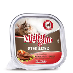 FREEDOG - Morando Migliorgatto Alimento humedo para gato esterilizado