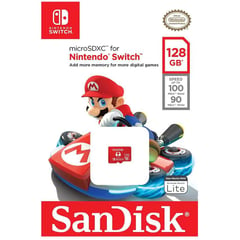 SANDISK - Memoria micro sd nintendo switch 128gb