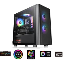 THERMALTAKE - Microchasis v150 argb breeze + 3 ventiladores argb 120mm