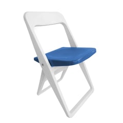 COINTEC - Silla plegable marco blanco