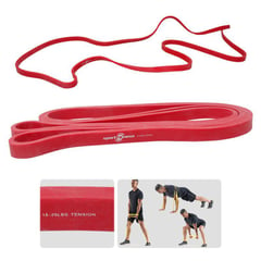 SPORTFITNESS - BANDA ELASTICAS DE PODER ROJO SPORT FITNESS