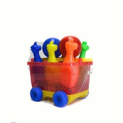 BOY TOYS - Juego de bolos sobre ruedas para niño marca