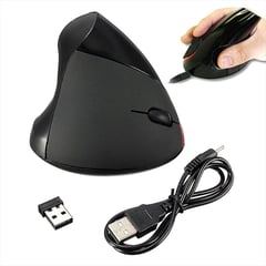 WEIBO - Mouse Óptico Vertical Ergonomico Inalambrico WB-881 Negro