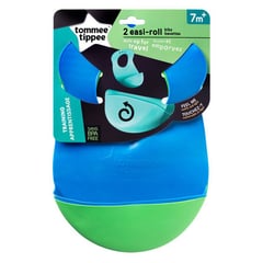 TOMMEE TIPPEE - Babero roll n go azulverde