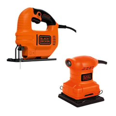 BLACK+DECKER - Sierra caladora lijadora de black and decker ks501-b3a