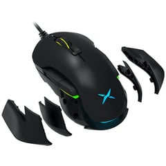 DELUX - Mouse Gamer M627s Rgb, Programable 8 Botones, 16000dpi