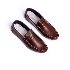 OVERSTATE - Mocasines Para Hombre en Cuero Marrón CA-4552il2