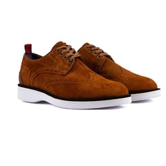 AMBITIOUS - Zapatos En Cuero Gamuza Para Hombre CA-6445am.1 Camel