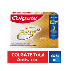 COLGATE - Crema Dental Total 12 X3