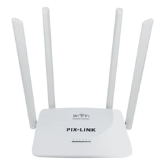 PIX LINK - Repetidor de Señal Wifi Rompe Muros Antena Pix-link LV-WR08