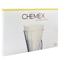 CHEMEX - Filtros 3 Tazas Semicírculos (100 unidades)