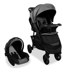 BEBESIT - Coche BebeTravel System Portabebe Plegable Color Gris Sienna