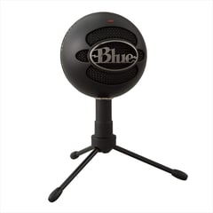 BLUE - Micrófono USB para Streaming Grabación Snowball - Negro