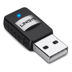 LINKSYS - Mini Adaptador USB Inalámbrico WiFi Dual Band AE6000