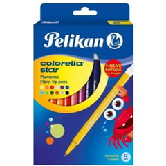 PELIKAN - Estuche Plumones X 12 Colorella Star