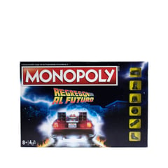 TOY LOGIC - Juego de Mesa Monopoly Back To The Future