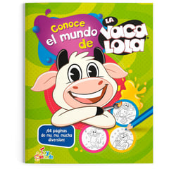 TOY CANTANDO - Libro conoce el mundo de la vaca lola