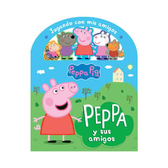 SIN FRONTERAS - LIBRO JUGANDO CON MIS AMIGOS PEPPA PIG