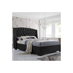 EKONOMODO COLOMBIA - Cama + Cabecero King Italia Negro