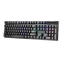 XTRIKE ME - Teclado Gaming Qwerty Español Gamer Luz Rainbow KB-280