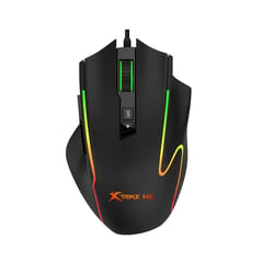 XTRIKE ME - Mouse Gamer Programable 9 Boton 12800 DPI RGB USB GM-518