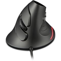 ZELOTES - Mouse Gaming Vertical Ergonomico Programable Gamer T30