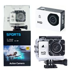 ACTION CAMCORDER - Cámara Deportiva Sumergible 30metros Sport Cam HD 1080p 12MP