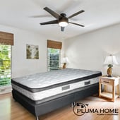 PLUMA HOME - Colchón DUAL Tecnology Doble + Gratis Protector + Almohadas