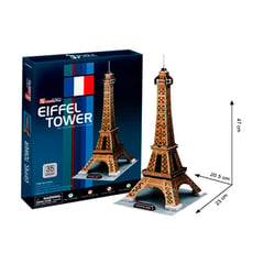 DIDACTICOS PINOCHO - Torre eiffel mediana - rompecabezas 3d