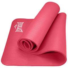 EVERLAST - Colchoneta de ejercicio yoga mat 15 mm rosada