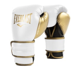 EVERLAST - Guantes de boxeo 16 oz powerlock 2r blanco