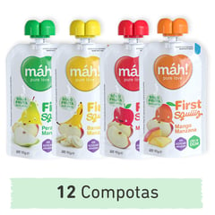 MAH - Compotas Pack Inicio - 12 unidades