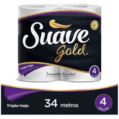 SUAVE GOLD - Papel higiénico