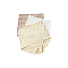 LEONISA - Paquete x 3 Panties Clásicos con Máximo Cubrimiento.