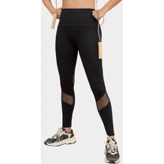 LEONISA - Leggings de control con transparencia