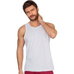 LEO - Paquete x2 camisillas en algodón silueta semiajustada para hombre