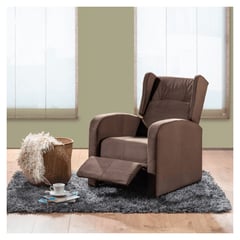 HIGH CLASS - Silla Reclinable HC Apolo - Tela Chocolate