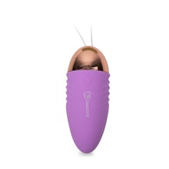 GENERICO - Huevo vibrador con control a distancia pilas Morado