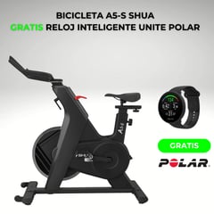 MOVIFIT - Bicicleta Magnetica A5-S Shua + Reloj Polar unite blk S-L T