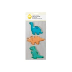 WILTON - Cortadores dinosaurio x 3 und