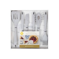 WILTON - Juego utensilios mármol x 6 pcs