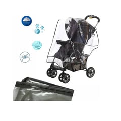 MUNDO BEBE - Forro plástico coche protector paseador bebé