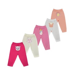 MUNDO BEBE - Pantalones bebé niña fashion kids x5 unidades.