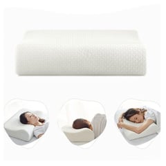 GENERICO - Set 2 Almohadas Cervicales Memory Foam Adulto 60x40 Tuacol