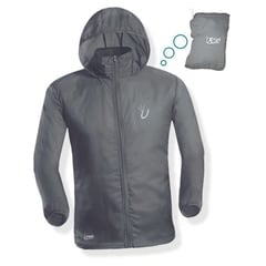 UTESLA - Chaqueta rompevientos urain-gris