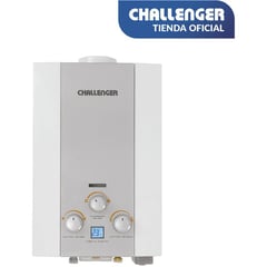 CHALLENGER - Calentador tiro natural 8lts ref.whg 7082 - blanco