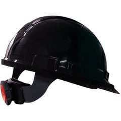 INSAFE - Casco de seguridad negro ingeniero obra certificado