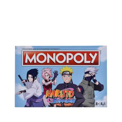 TOY LOGIC - Juego de Mesa Monopoly Naruto