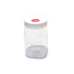 LOCK AND LOCK - Recipiente decorativo alto tapa rosca 750 ml blanco